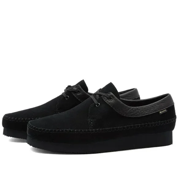 CLARKS Weaver GTX　Black Suede UK7.5 Amazon.com | Clarks - Mens Weaver GTX Shoes, Color Black